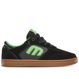 Etnies Kids Windrow - noir / vert / gomme