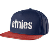 Etnies Corp Snapback - Navy/Red/White