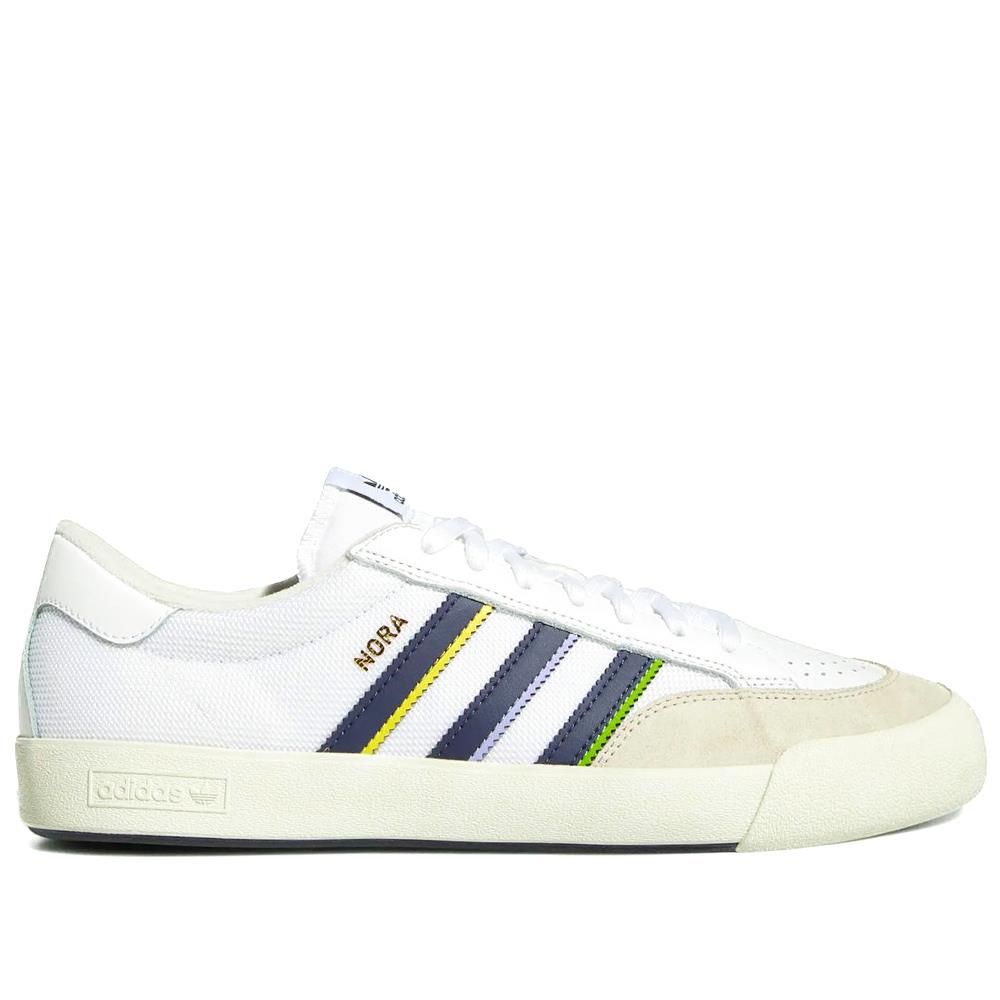 Adidas Nora - Cloud White/Shadow Navy/Gold Metallic