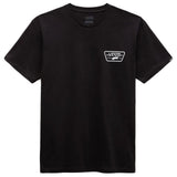 Vans Full Patch Back T-Shirt - Black/White