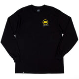 Stay Strong Scribble Long Sleeve T-Shirt - Black