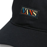 Vans Dusker Curved Bill Jockey Hat - Black