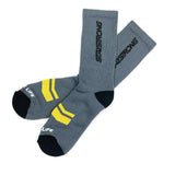 Stay Strong Wortsocken - grau