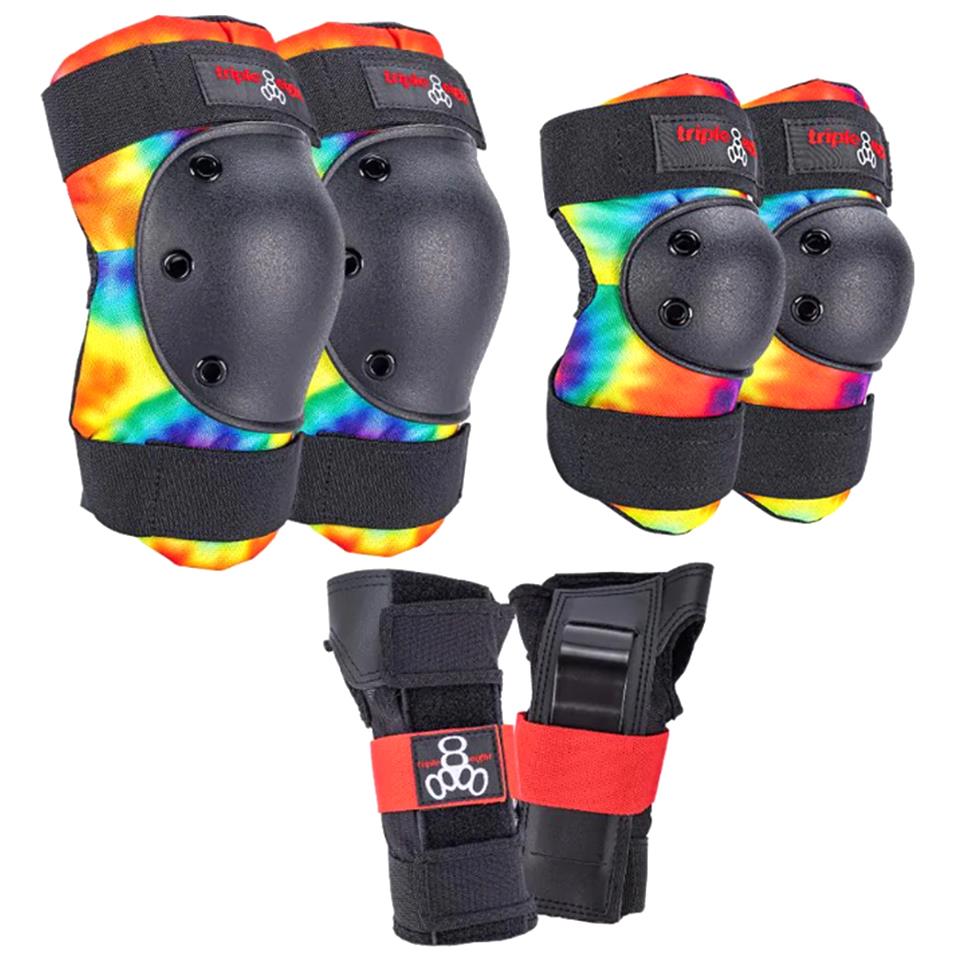 Triple8 Pad Set - Sparer Serie 3 PC Junior - Krawattenfarbstoff