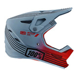 100% Status Jugend Rennhelm - Caltec/Grau