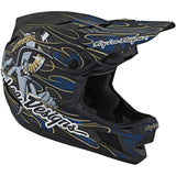 Troy Lee D4 Carbon Rennhelm - Limitierte Ausgabe Blue Eyeball