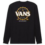 Vans Chain Long Sleeve T-Shirt - Black