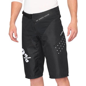 100% R-Core Race Shorts - Schwarz