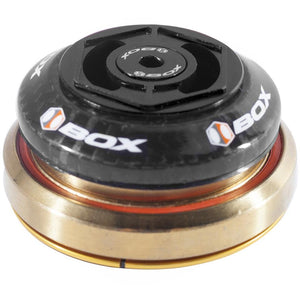 Box Eine Carbon Sealed Integrierter Steuersatz 45X45 Konisch zulaufender Race Steuersatz - Schwarz/ 1.5"
