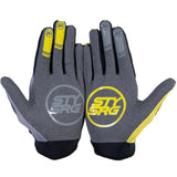 Stay Strong Gegenüberliegende Handschuhe - Grau/Gelb