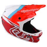 Troy Lee D3 Fiberlite Race Helm - Slant rot