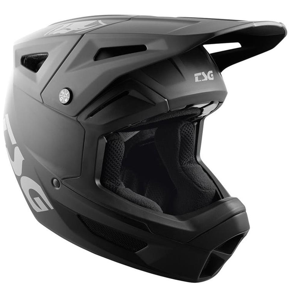 TSG Sentinel Full Color Race Helm - Satin schwarz