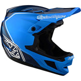 Troy Lee D4 Composite Race Helm - Shadow/Blau