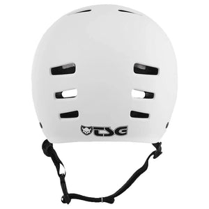 TSG Evolution Festfarbhelm - Satin weiß