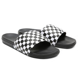 Vans La Costa Slide-On - (Checkerboard) True White/Black