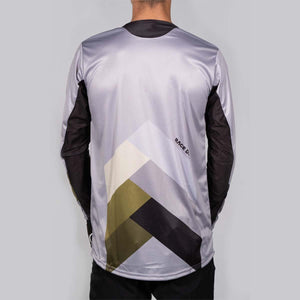 Stay Strong Chevron Race Trikot - grau
