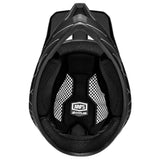 100% Status Race Helm - Unverzichtbar Schwarz