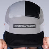 Stay Strong Cap di 6 pannelli più veloce - grigio
