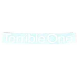 Terrible One Barcode gestanzter Aufkleber