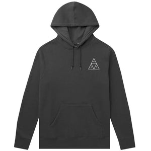 HUF Essentials dreifach Dreieck Pullover Hoodie - Schwarz