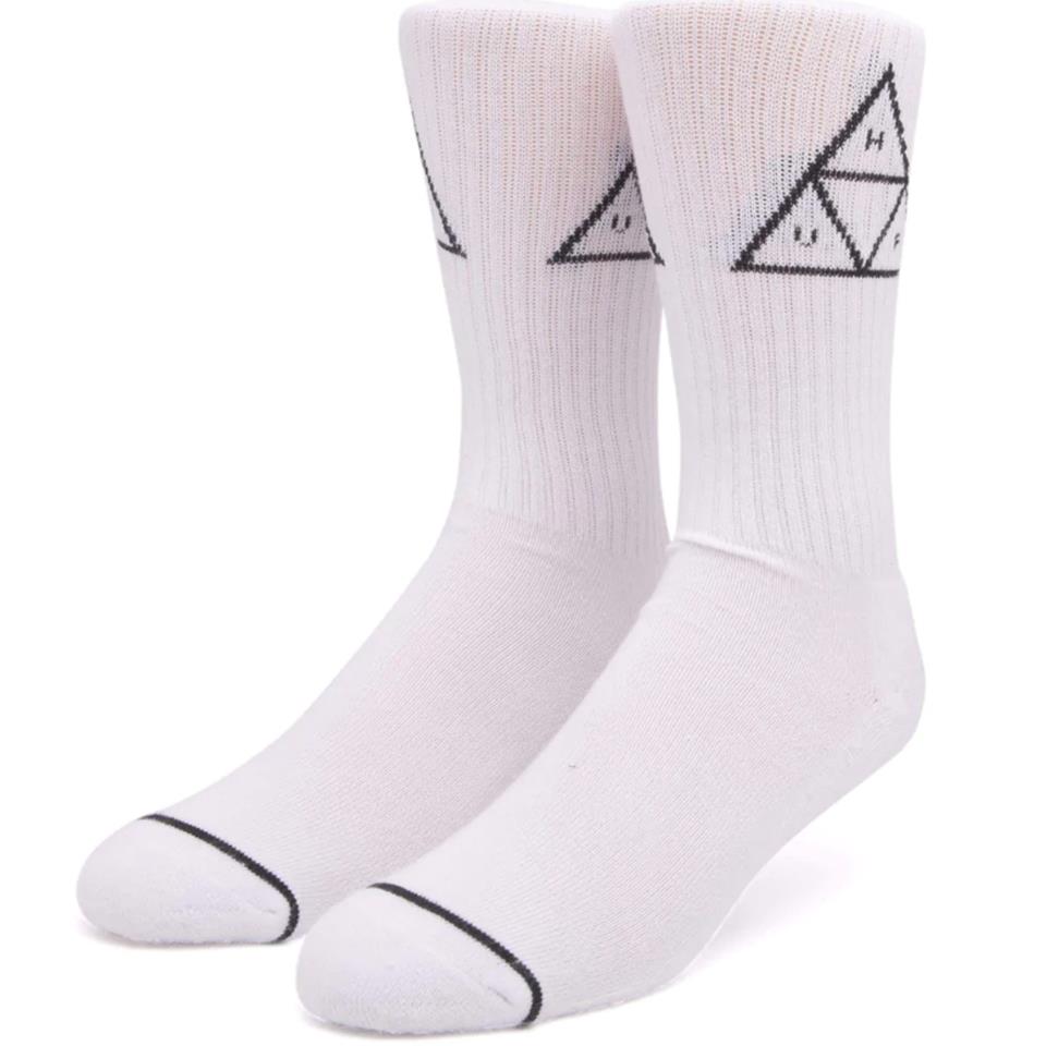 Huf Triple Dreieck Crew Sock - Weiß