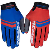 Stay Strong Gants opposés - rouge / bleu