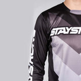 Stay Strong Jersey de Chevron Race - Negro