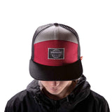 Stay Strong World Wide Snapback - Schwarz/Maroon