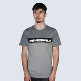 Stay Strong T -shirt tagliata - nero/grigio