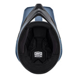 100% Status Jugend Rennhelm - Drop/Stahlblau