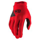 100% Guanti Ridecamp Race - Rosso