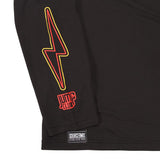 Fonte Pratica Maglia da corsa - Nero