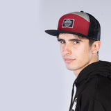 Stay Strong World Wide Snapback - Schwarz/Maroon