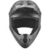 Seven iDP Casco da corsa per giovani M1 - Matt nero/lucido nero