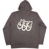 BSD Sweat à capuche à zip de deuxième frappe - Graphite