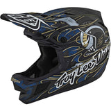 Troy Lee D4 Carbon Rennhelm - Limitierte Ausgabe Blue Eyeball