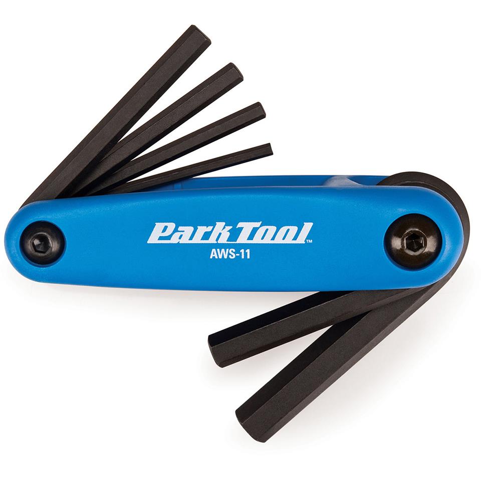 Park Tool AWS-11 Zusammenklappbarer Sechskantschlüssel-Satz