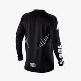 100% R-Core X Race Jersey - Noir/Blanc