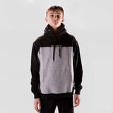 Stay Strong Corte la sudadera con capucha - negro/gris