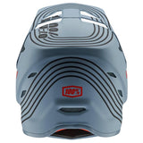 100% Status Rennhelm - Caltec/Grau