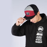 Stay Strong World Wide Snapback - Schwarz/Maroon
