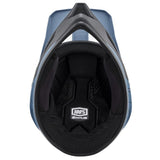 100% Status Race Helmet - Drop/Steel Blue