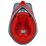 100% Status Rennhelm - Caltec/Grau