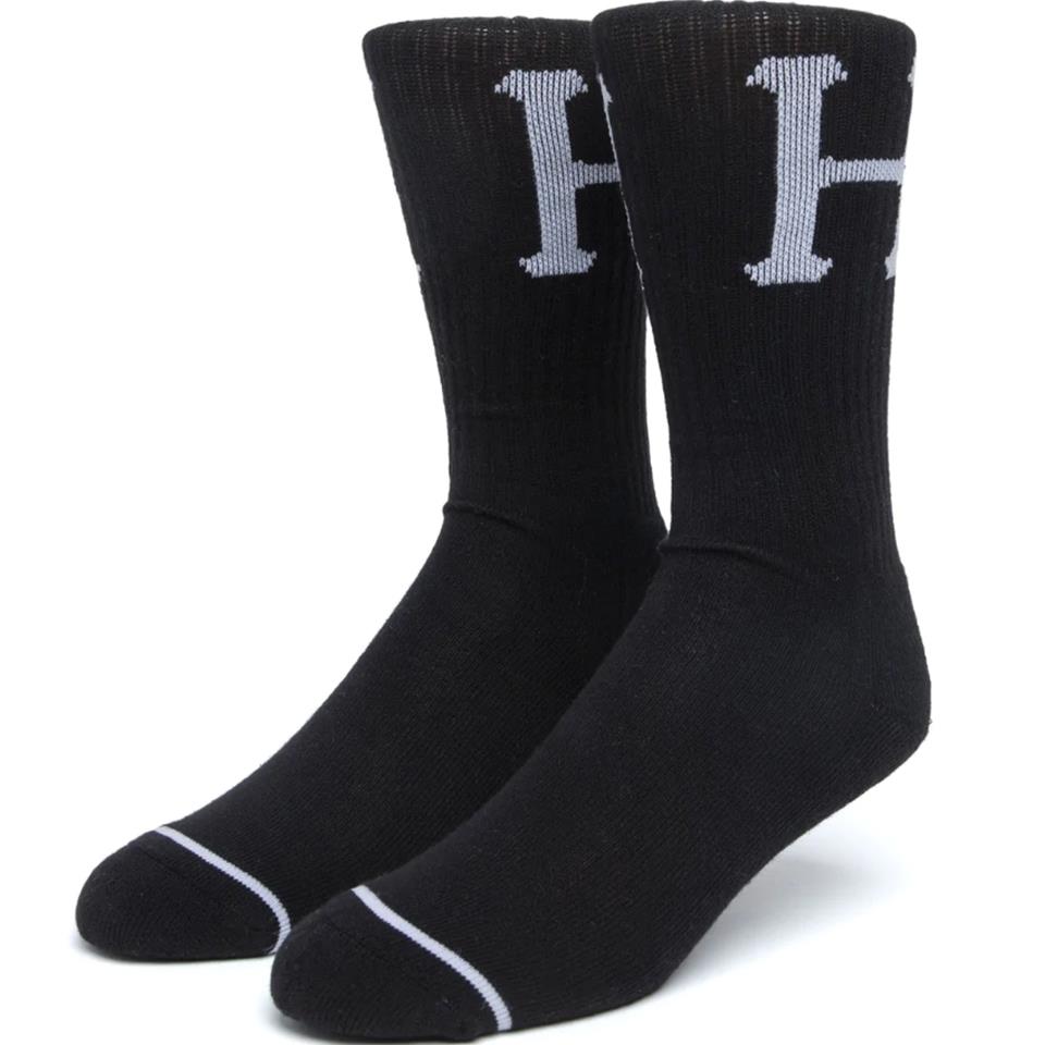 HUF Classic H Crew Sock - Schwarz