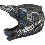 Troy Lee D4 Carbon Rennhelm - Limitierte Ausgabe Blue Eyeball