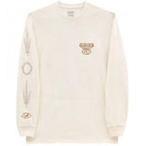 Vans Fare maglietta a maniche lunghe vintage di pace - bianco antico
