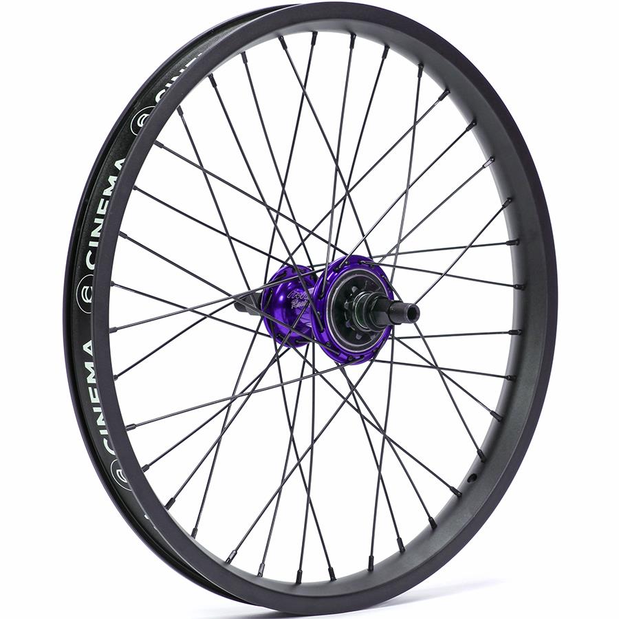 Profile Z Coaster Male Freecoaster / Cinema 888 / Titanium Spokes Custom Wheel - RHD