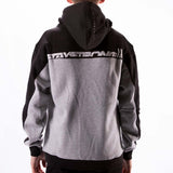 Stay Strong Corte la sudadera con capucha - negro/gris