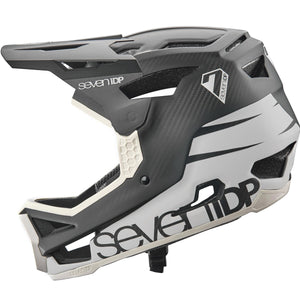Seven iDP Project 23 Carbon Race Helmet - Cool Grey /Raw Carbon