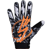 Shadow Verschmelzhandschuhe - Mandarine Tie Dye